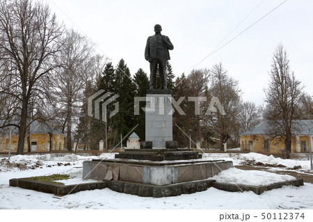Monument to Lenin in Torzhok, Russia Monument to Lenin in Torzhok, Russia 50112374