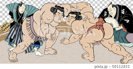 相撲絵 浮世絵 歌川国貞 黒岩重太郎 小柳常吉 取組図 白背景 相撲絵 浮世絵 歌川国貞 黒岩重太郎 小柳常吉 取組図 白背景 50112831