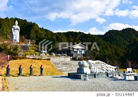 壺阪寺 天竺渡来大観音石像 天竺渡来大涅槃石像 壺阪寺 天竺渡来大観音石像 天竺渡来大涅槃石像 50114887