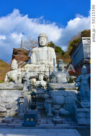 壺阪寺　壺阪大仏　天竺渡来大釈迦如来石像 50115390