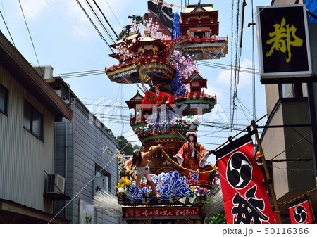 日田祇園　2018　大和町山鉾　正面写真① 50116386