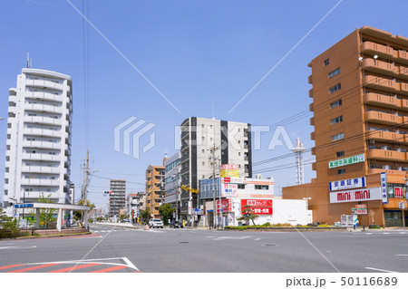 名古屋市中川区高畑 高畑交差点と名古屋市営地下鉄 高畑駅 名古屋市中川区高畑 高畑交差点と名古屋市営地下鉄 高畑駅 50116689