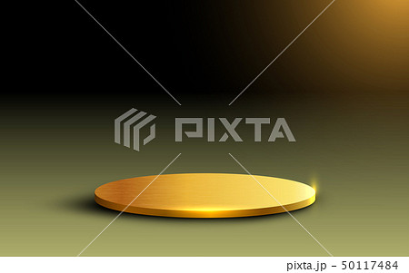 golden plate in the studio room 50117484