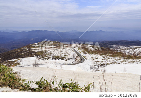 白根山　渋峠　雪景色　春 50123038