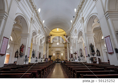 Interior of old church 50125252
