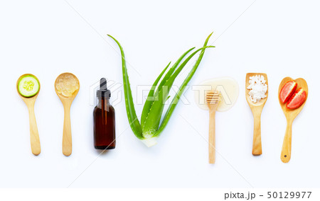 Natural ingredients for homemade skin care 50129977