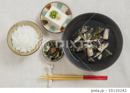 イカ墨汁定食 50130282