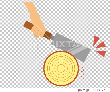 鋸 のこぎり 切る 手 鋸 のこぎり 切る 手 50131740