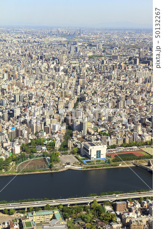 都市風景（東京、スカイツリー、初夏／春） 50132267