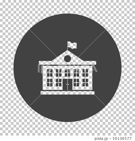School building icon 50136577