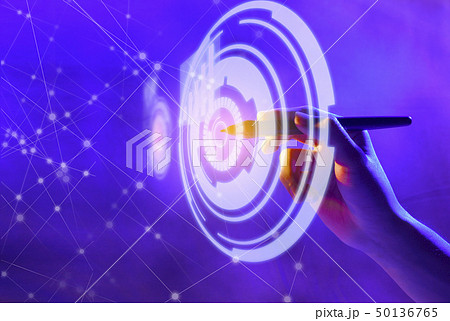 Digital technology concept Digital technology concept 50136765