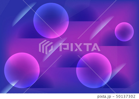 Abstract vibrant background with geometric shapes 50137302