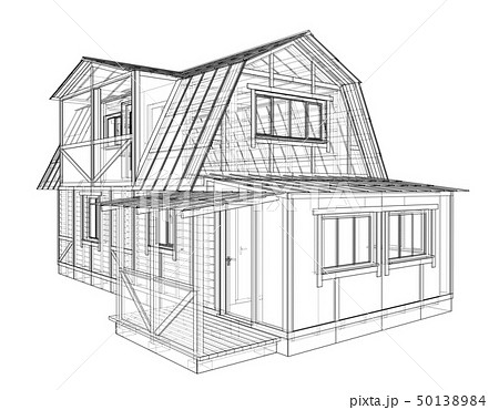 House Building Architecture Concept Sketch 3d Illustration Modern  Architecture Exterior Architecture Abstract, Building Drawing, Architecture  Drawing, Building Sketch PNG and Vector with Transparent Background for  Free Download