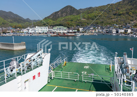 広島県の忠海港 広島県の忠海港 50140365