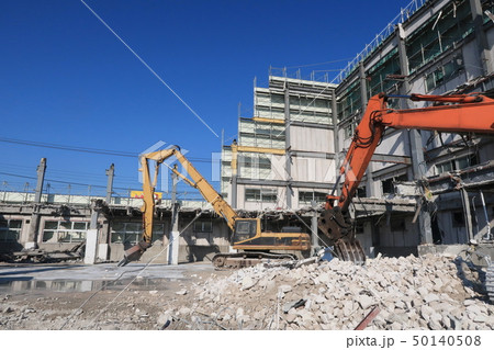 解体工事の現場 50140508