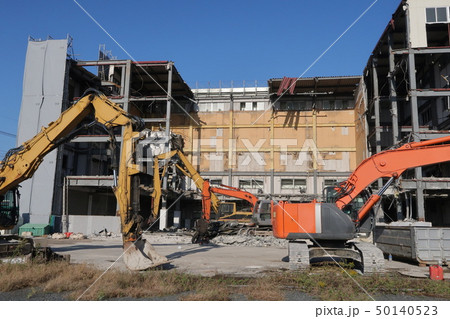 解体工事の現場 解体工事の現場 50140523