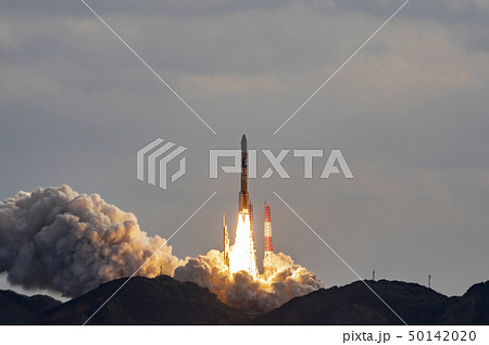 H2Aロケット　打ち上げ　種子島宇宙センター 50142020