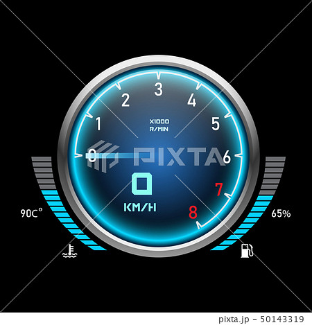 Auto speedometer or car tachometer. Motorcycle Auto speedometer or car tachometer. Motorcycle 50143319