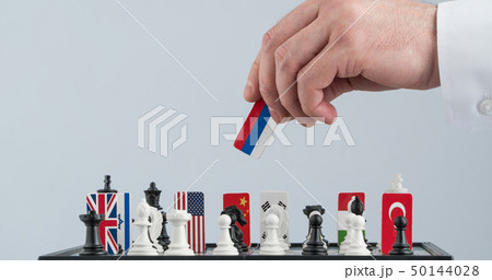 chessboard with flags of countries chessboard with flags of countries 50144028