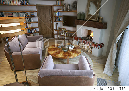 Living room loft style 50144555