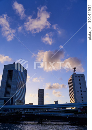 都市風景　東京都　浜崎橋付近の風景 50144954