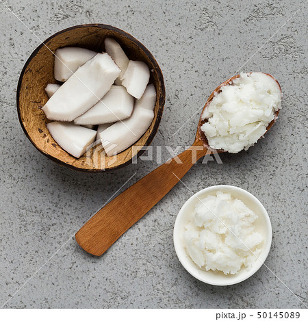 Coconut in daily cuisine concept Coconut in daily cuisine concept 50145089
