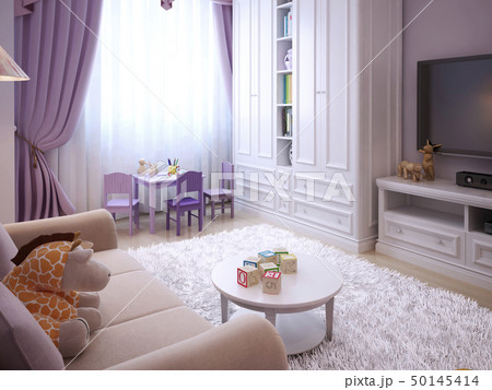 Children's room for girls classic style Children's room for girls classic style 50145414
