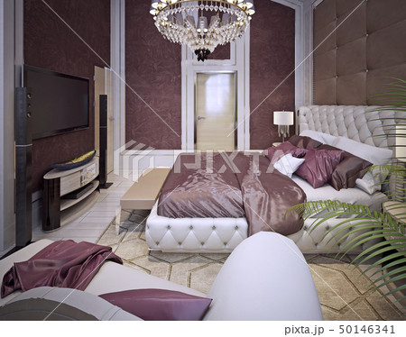 Bedroom Art Deco style 50146341