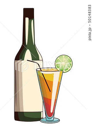 beverage bottle and cocktail 50148383