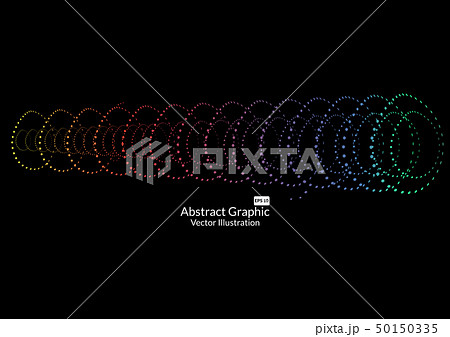 Abstract dynamic particle background for banner 50150335