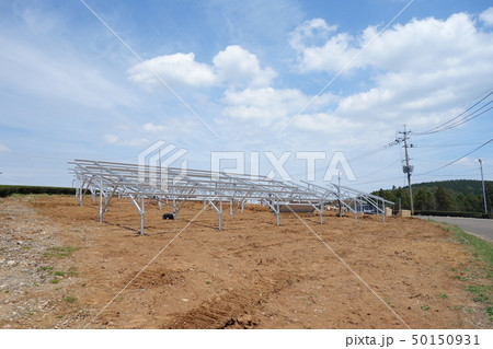 太陽光発電所工事現場 太陽光発電所工事現場 50150931