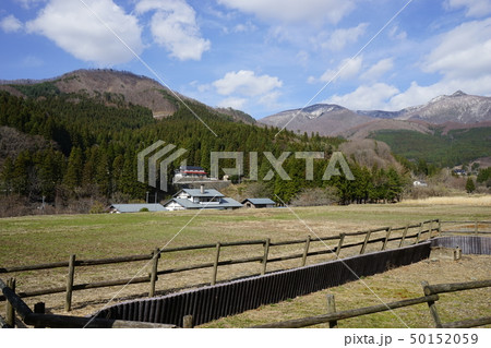 早池峰山の見える田舎 50152059