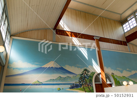 レトロな銭湯壁絵 50152931