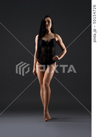 Gorgeous fitness model in sexy body shot 50154726