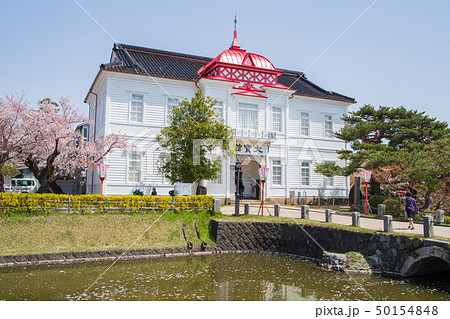 花咲く鶴岡公園 50154848