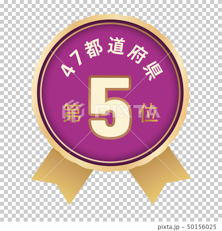 47 prefectures ranked 5th 50156025