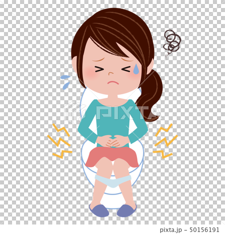 便秘で悩む女性 50156191