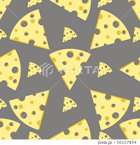 Seamless Pattern Food Cheese Cartoon. Pattern for Seamless Pattern Food Cheese Cartoon. Pattern for 50157854