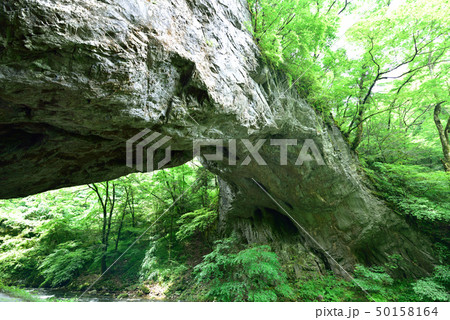 帝釈峡・雄橋（広島県庄原市東城町） 50158164