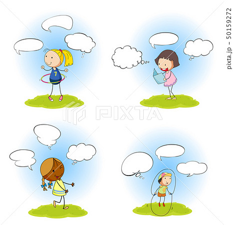 Set of bubble speech Set of bubble speech 50159272