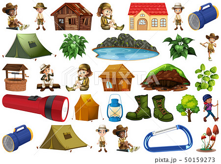 Set of camping element 50159273