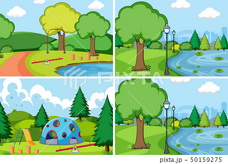 Set of simple park Set of simple park 50159275