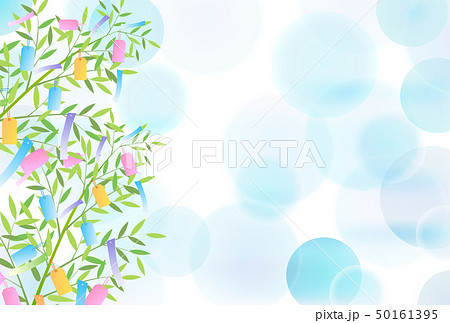 Tanabata polka dot summer background - Stock Illustration [50161395] - PIXTA