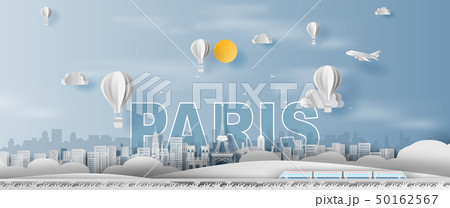 Paper craft and cut of Traveling holiday Eiffel Paper craft and cut of Traveling holiday Eiffel 50162567