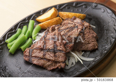 鉄板焼き　ステーキ 50163868