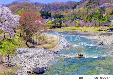 春の利根川とラフティング 春の利根川とラフティング 50165547