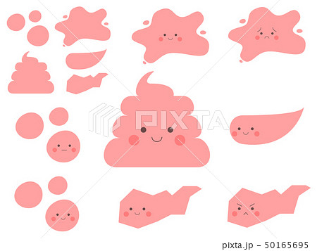 かわいいうんちイラストセット 50165695