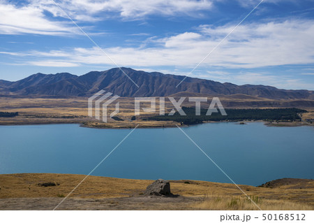 ニュージーランドの風景 マウントジョン天文台からの展望 ニュージーランドの風景 マウントジョン天文台からの展望 50168512