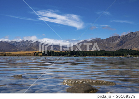 ニュージーランドの大自然　テカポ湖　 50169578