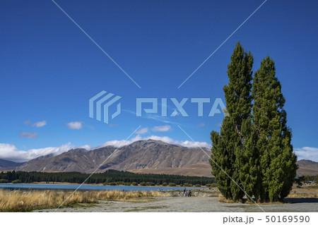 ニュージーランドの大自然　テカポ湖　 50169590